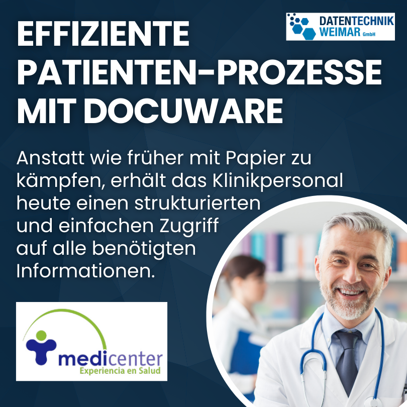 Effiziente Patientenprozesse mit DocuWare